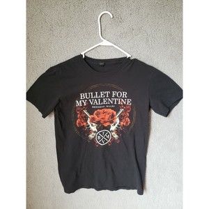 Mens Bullet For My Valentine Graphic T Shirt Size Adult S